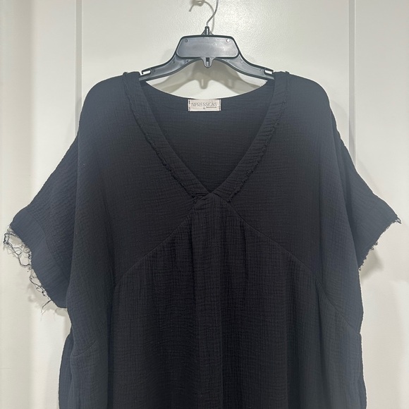 Impressions Black Maxi Dress - Picture 6 of 8